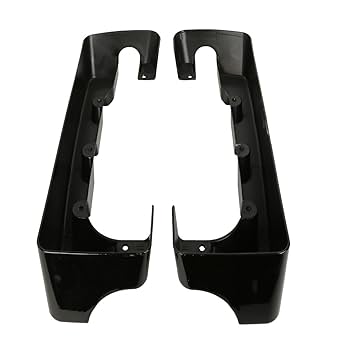 Amazon | TCT-MOTORPARTS 4インチ ハードストレッチサドルバッグ